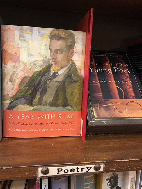 A book of Rilke's poetry