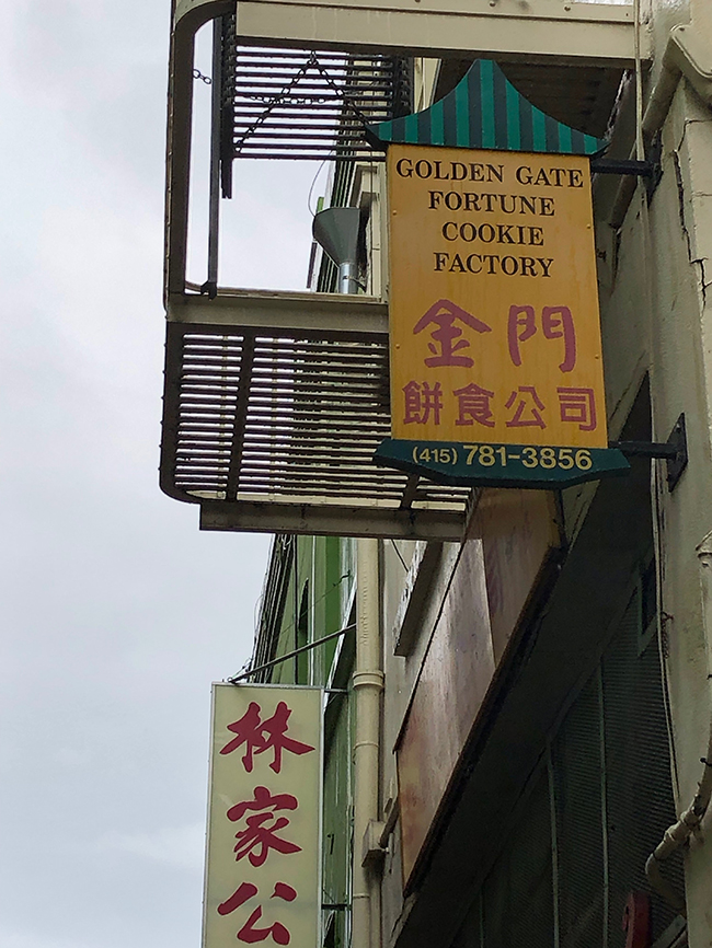 San Francisco Fortune cookie factory