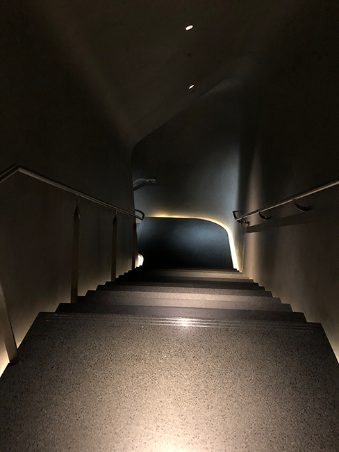 The Broad gallery staircase