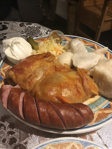 Ukrainian dinner
