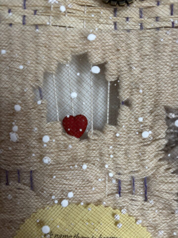 Time machine - detail weaving