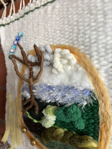 Window - detail weaving