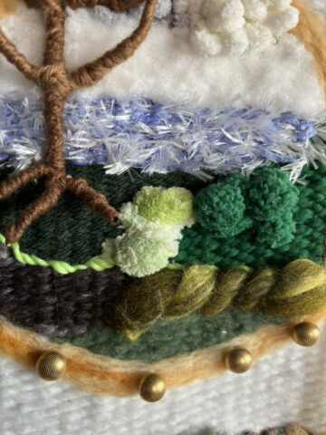 Window - detail weaving