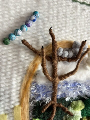 Window - detail weaving